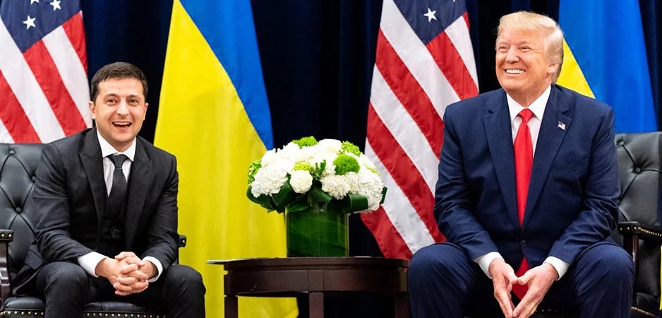 Trump and Zelenskyy